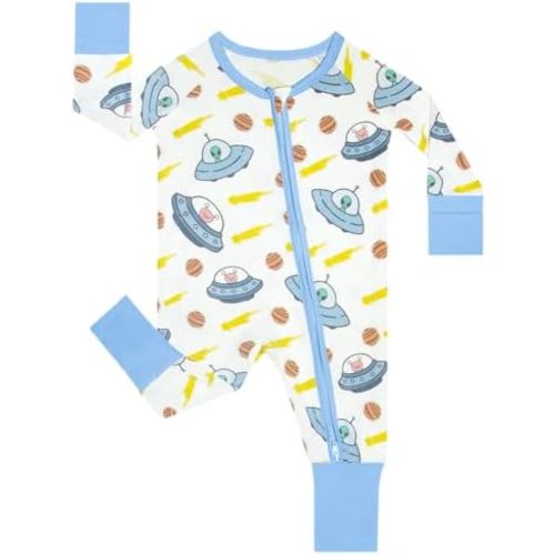 GUISBY Baby Footless Pajamas, Rayon of Bamboo, Core, NB-2T