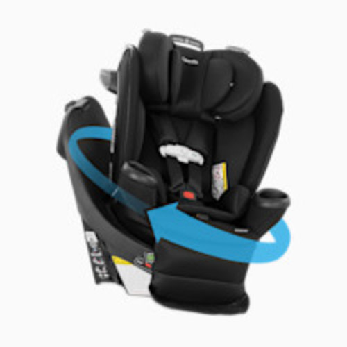 Evenflo Gold Revolve360 Extend All-in-One Rotational Car Seat with SensorSafe - Onyx