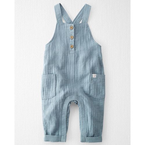 Baby Boy Organic Cotton Gauze Overall - Little Planet | Carter's