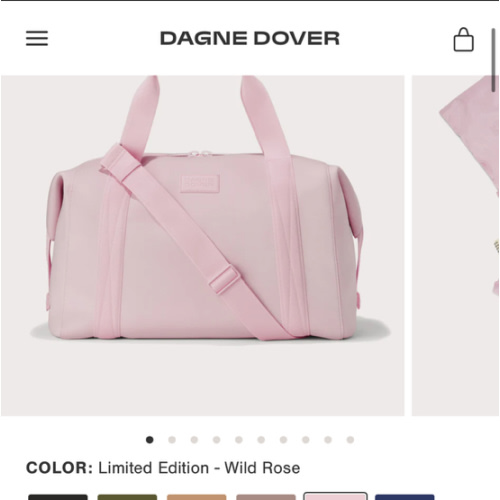 Landon Carryall in Wild Rose, Extra Large