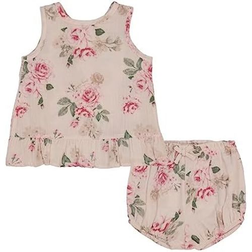 Juicy Couture Baby Girls' 2-piece Set, Tank Top and Shorts