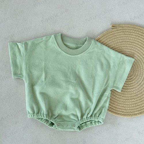 Baby Loose Solid Color Comfort Bodysuit