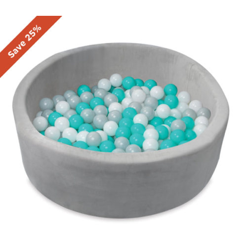 Kids' Ball Pit for Home with 200 Balls | Aqua