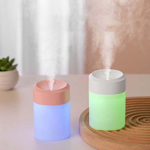 MICLOZYT Humidifier Large Room,Mini Quiet Desktop Cool Mist Humidifier with Night Light (White),Air Humidifier for Home Baby Nursery & Plants
