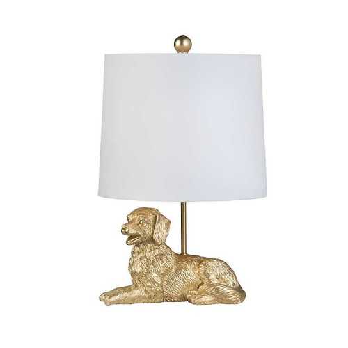 Gold Retriever Table Lamp | Kirklands Home