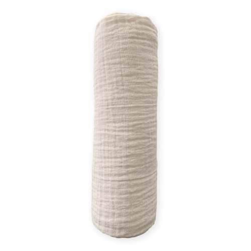Muslin Swaddle Single - Oatmeal – SwaddleDesigns