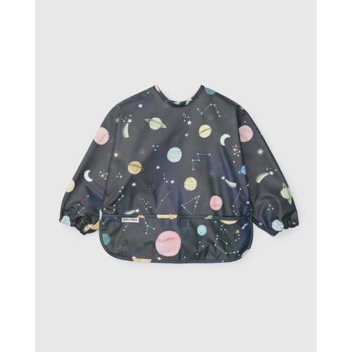 Long Sleeve Bib - Planets