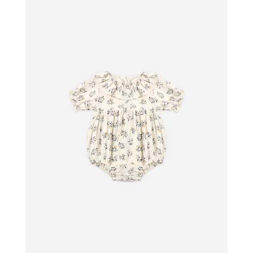 Collared Romper French Floral – Quincy Mae