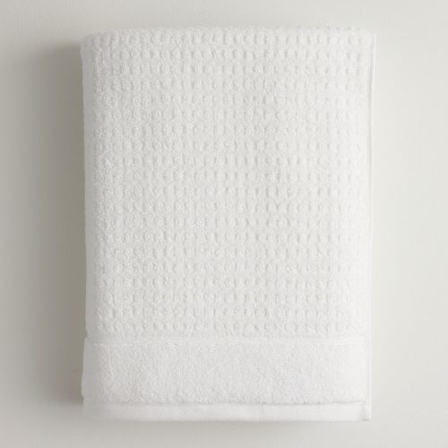 Sonoma Goods For Life® Hygro Performance Bath Towel in Waffle White