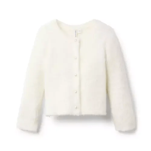 Girl Cream And Sugar The Cozy Cardigan by Janie and Jack