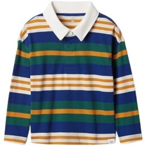 Gap Boys' Long Sleeve Rugby Polo