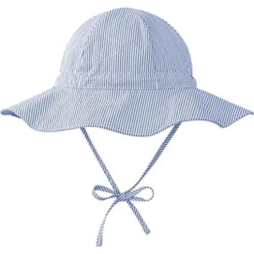 Zando Baby Sun Hat UPF 50+ Toddler Sun Protection Bucket Hats for Boys Girls Infant Wide Brim Beach Hat Baby Bucket Hat 0-4T