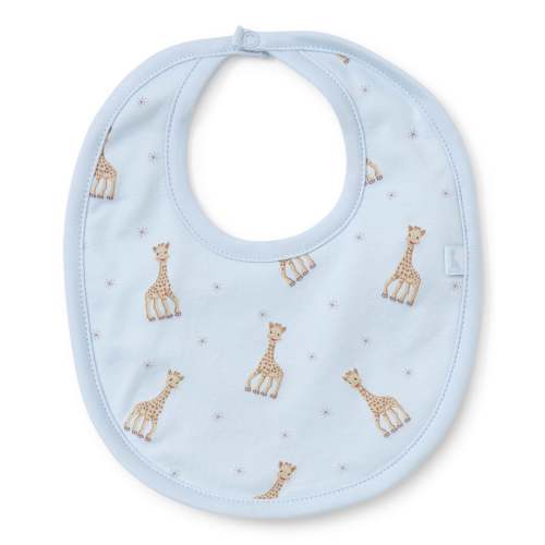 Sophie la girafe Blue Print Bib