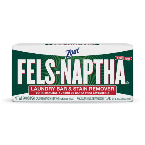 Zout Fels-Naptha Laundry Bar & Stain Remover & Pre-Treater, 5 oz, 1 Count