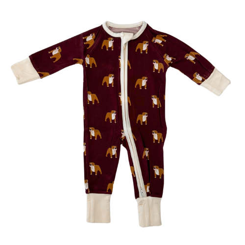 Bulldog Double-Zipper Bamboo Sleeper