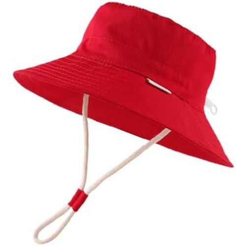 Bamery Baby Toddler Girls Bucket Hat Newborn Sun Hats for Boys Classic Infant Summer UV Protection Hats Kids Beach Cap