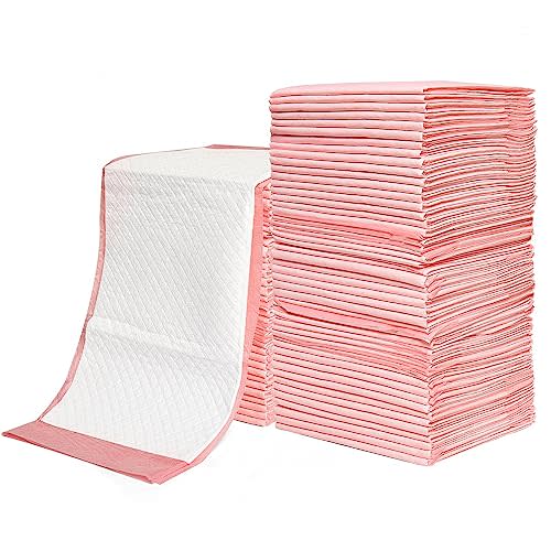 Rocinha Disposable Changing Pads for Baby 24 Inches x 17 Inches Disposable Underpads Waterproof Diaper Changing Pad Breathable Underpads Bed Table Protector Mat Changing Pad Liner