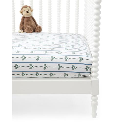 Borderline Stripe Crib Sheet