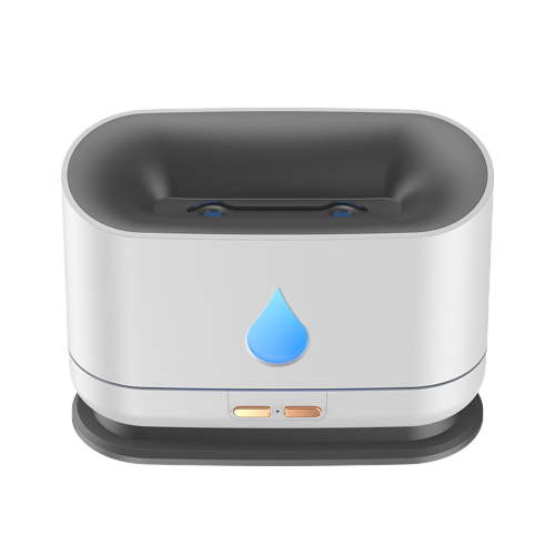 SIYTUAU Large Room Warm Mist Cool Mist Home Humidifier 1L Oil Diffuser White Free Size Plastic Material Bedroom Quiet Operation Adjustable Mist Level Dual Nozzle Design White