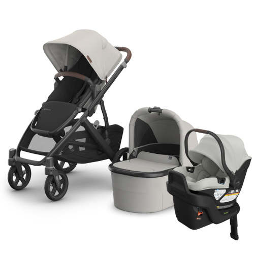 Vista V3 Stroller + Aria V2 Travel System - Savannah / With a Bassinet / Savannah