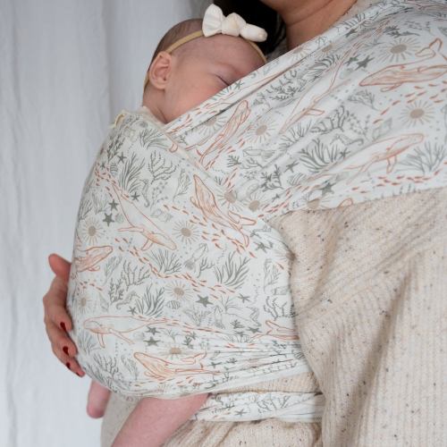 Cove Baby Wrap - Ocean Wrap Carrier | hope&plum