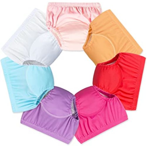Baby Girls Training Underwear, Toddler Girls Training Pants Girls Training Underpants 7 Pack