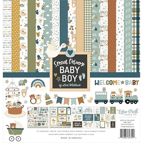 Special Delivery Baby Boy Collection Kit
