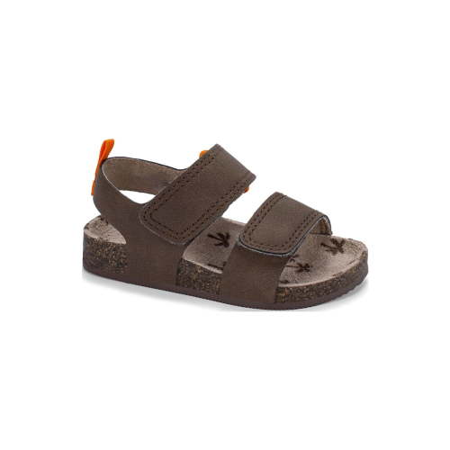 Wonder Nation Baby Boys Two Strap Footbed Sandals