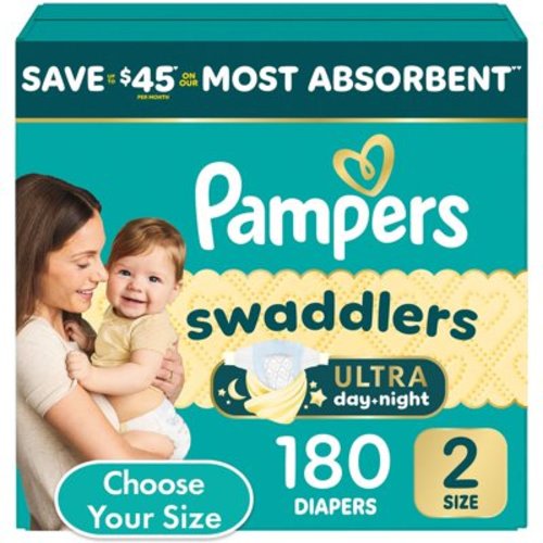 Pampers Swaddlers Ultra Diapers: Size 2