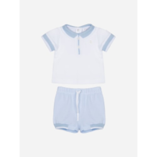 Navy Blue jersey piquet set