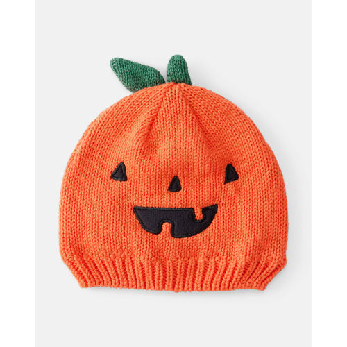 Baby Jack-O-Lantern Halloween Pumpkin Crochet Cap - Orange - Carter's | Carter's