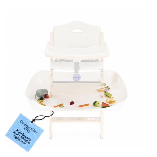 CATCHY - Food Catcher - Compatible with Abiie Beyond Junior High Chair + 12 Other High Chairs - Highchair Sold Separately - Baby & Toddler Food & Mess Catcher - Under High Chair Accessory