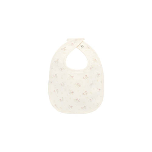 Organic Cotton Bib - Thelma Parchment – Jamie Kay USA