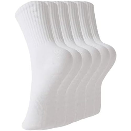 BONANGEL Pilates Socks with Grips for Women, 3 Pairs Womens Grippy Yoga Ballet Barre Hospital Gym Athletic Socks