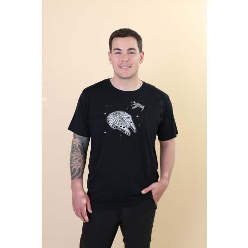 Men's Crew Neck Tee in Millennium Falcon™