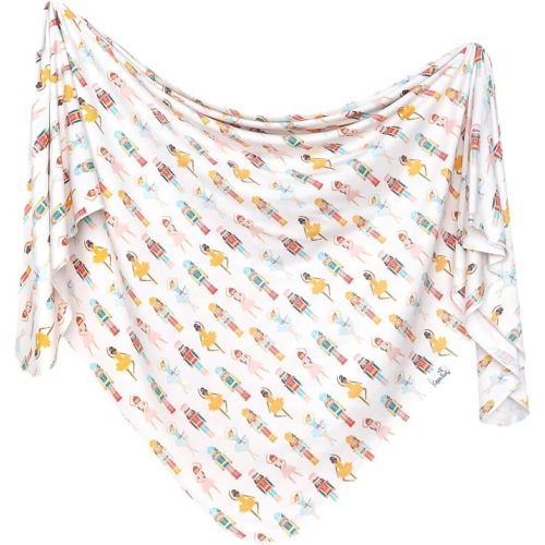 Copper Pearl Swaddle Blankets for Newborns | Soft Stretchy Receiving Blankets for Boys and Girls | Large 46 x 46 Inch Baby Blankets | Lightweight and Breathable Swaddles | Juliet