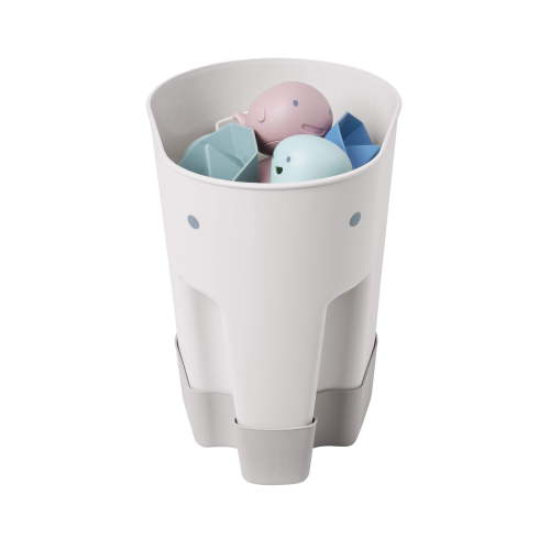 Shnuggle Ellie Bath Toy Drying Caddy | Freestanding Baby Toddler Bath Toy Storage