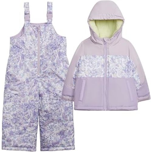 OshKosh B’gosh baby-girls Ski Jacket and Snowbib Snowsuit Outfit Set