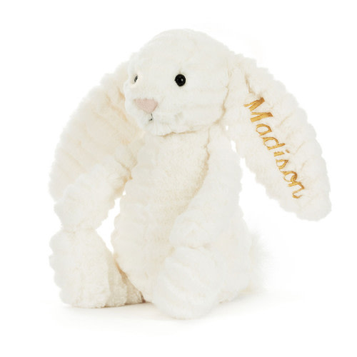 Personalized Bashful Luxe Bunny Nimbus