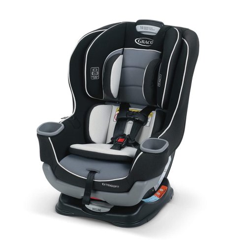 Graco Extend2Fit Convertible Car Seat, Ride Rear-Facing Longer, Gotham