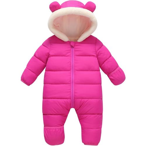 Newborn Baby Snowsuit Infant Boy Clothes Toddler Girl Snow Suits