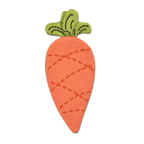 Mini Crinkle Blankie - Carrot