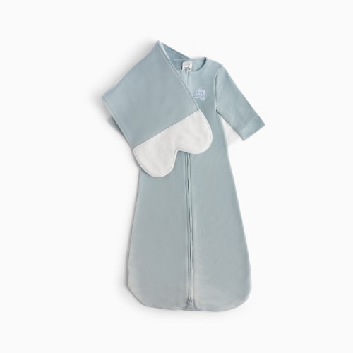 Swaddle and Transitional Sleep Sack in One - Blue Dream Sky