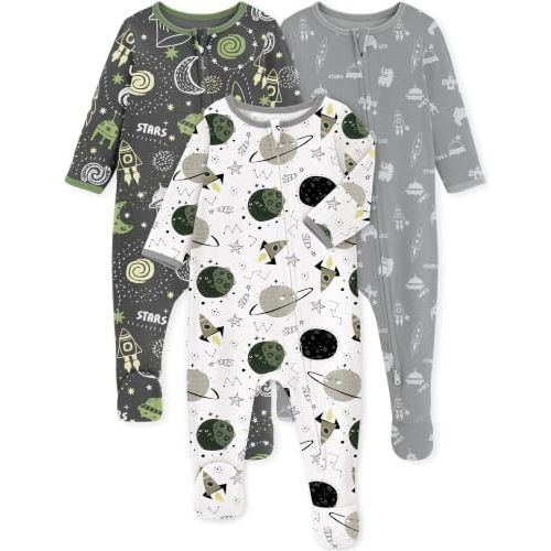 Yoofoss Baby Pajamas 100% Organic Cotton Newborn Sleepers Boy Girl Clothes