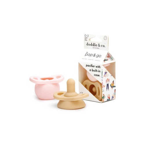 2-Pack Pop & Go Pacifier Set, 0-3 M