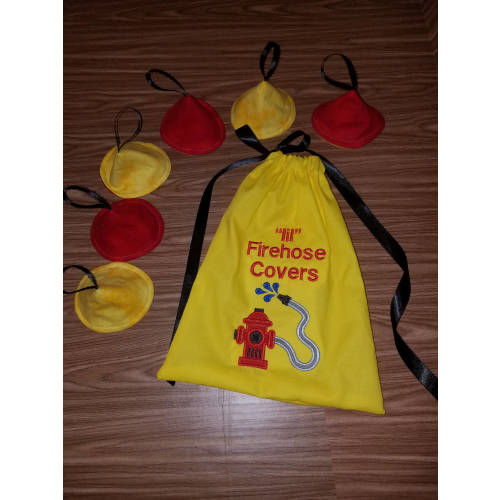 lil Firehose Covers, tinkle tents, peepee teepee, firefighter gift, Baby gift, firefighter baby, Baby shower Gift, Baby gag gift,