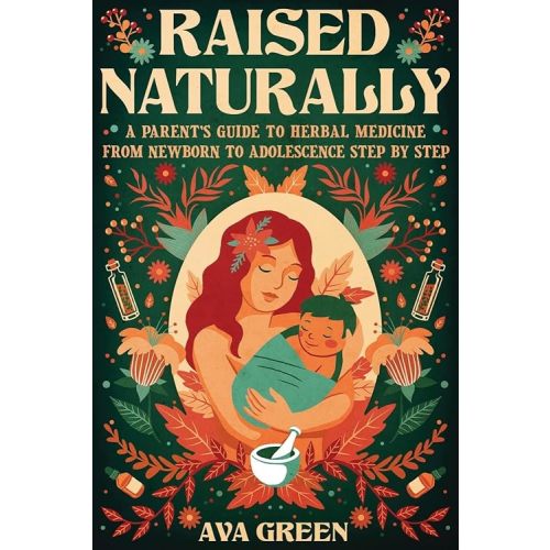 Raised Naturally: A Parent’s Guide to Herbal Medicine From Newborn to Adolescence Step by Step (Herbology for Beginners) Paperback – April 6, 2022