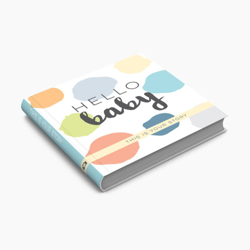 Sticky Bellies Hello Baby Memory Book - Blue