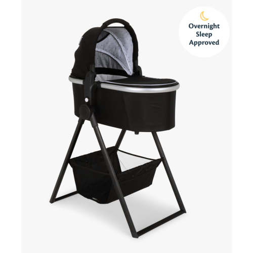 Bassinet + Bassinet Stand | Bassinet + Bassinet Stand, Black, Black