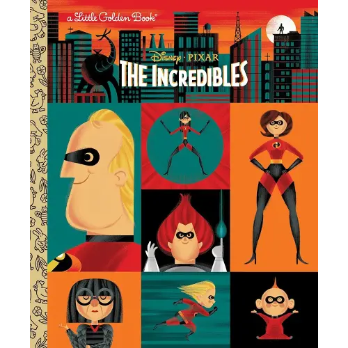 The Incredibles (Disney/Pixar The Incredibles) (Little Golden Book)